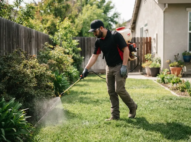 Tick and Flea Exterior Turf Sanitation in Sacramento, CA